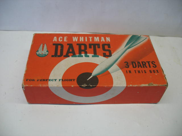 Box of Ace Whitman Darts Ace Whitman box