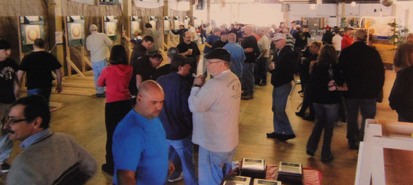 Shooters at the 2014 PA Dart Tournament